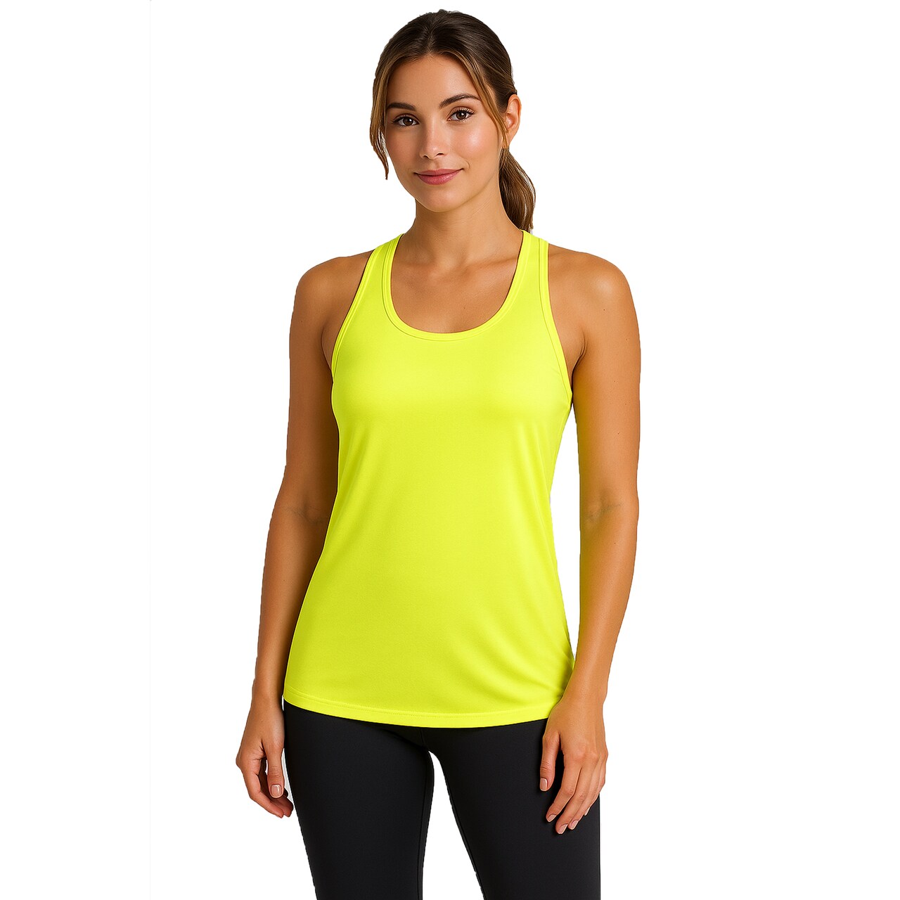 Galaxy By Harvic Women's Moisture Wicking Racerback Tank (S-3XL)